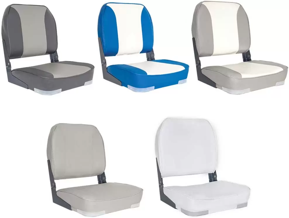 Deluxe Folding Boat Seats Package - Premium Comfort